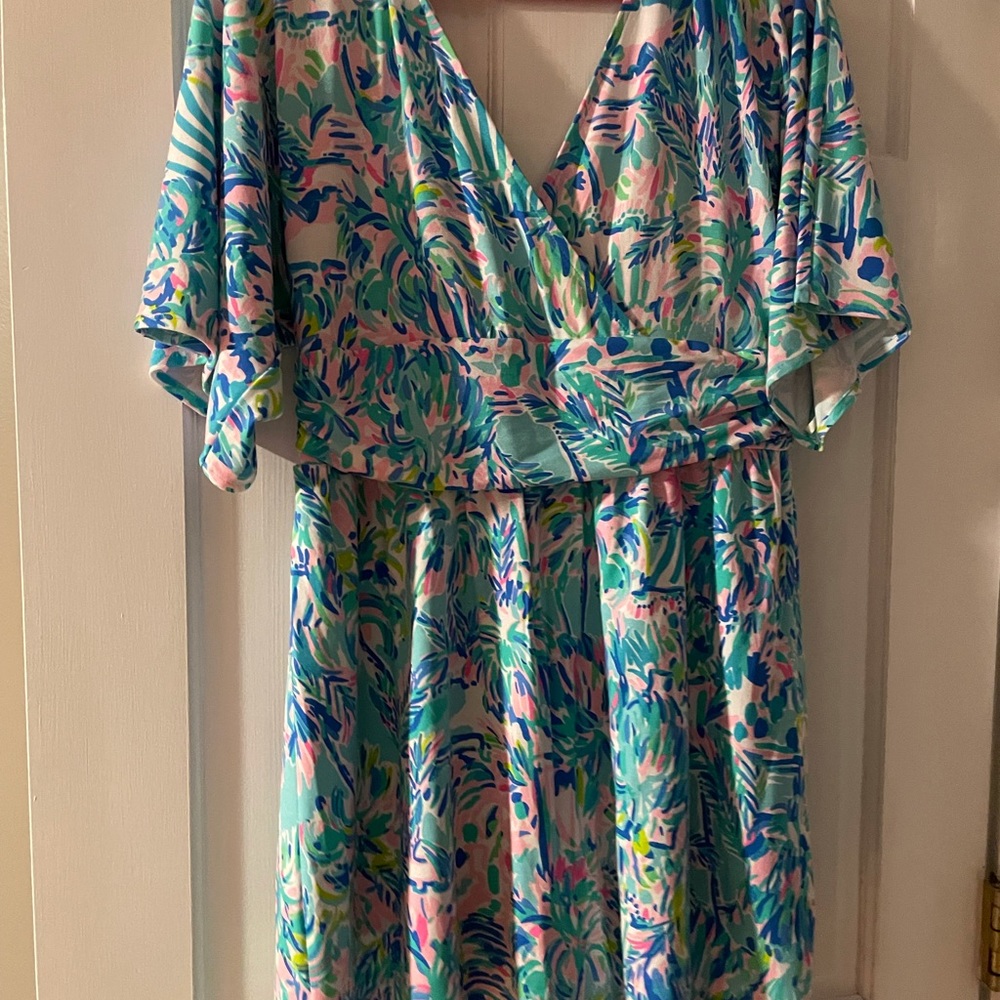 Lilly Pulitzer Multicolor Floral Print Jumpsuit